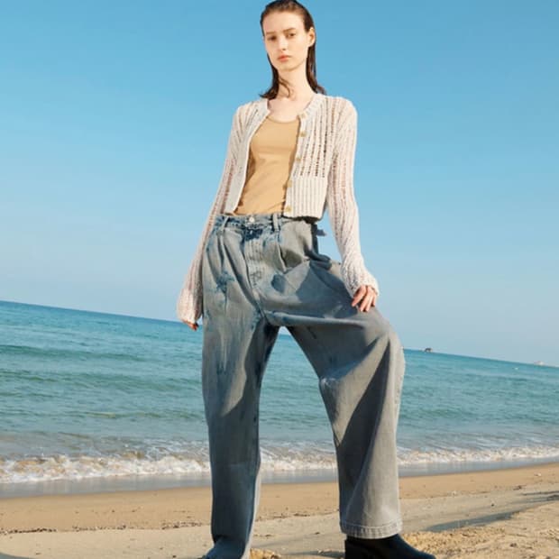 더오픈프로덕트 TIE-DYE DENIM PANTS