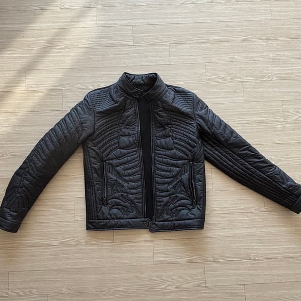 디젤 스켈레톤 퀄팅 자켓