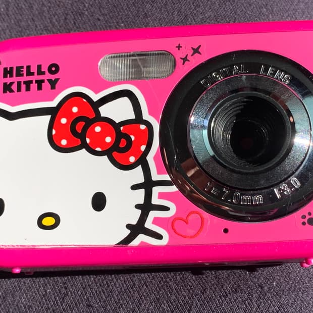 희귀 헬로키티 고전 빈티지 디카
