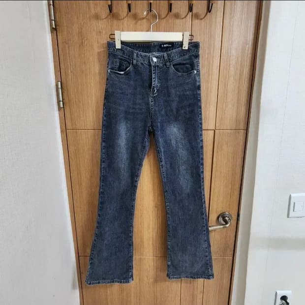 (L)여성 에스빈 하이웨스트 부츠컷 데님 팬츠 청바지