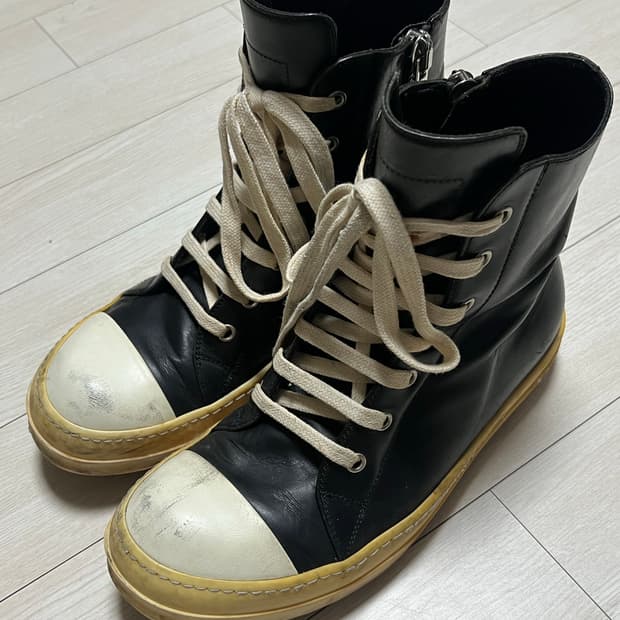 릭오웬스 16FW 라몬즈 하이 (39.5/255)