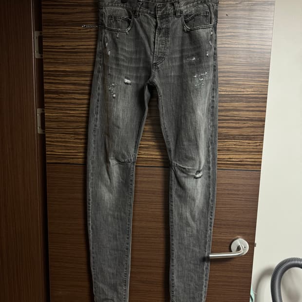 Balmain 피닉스 그레이 데카르넹 데님 30