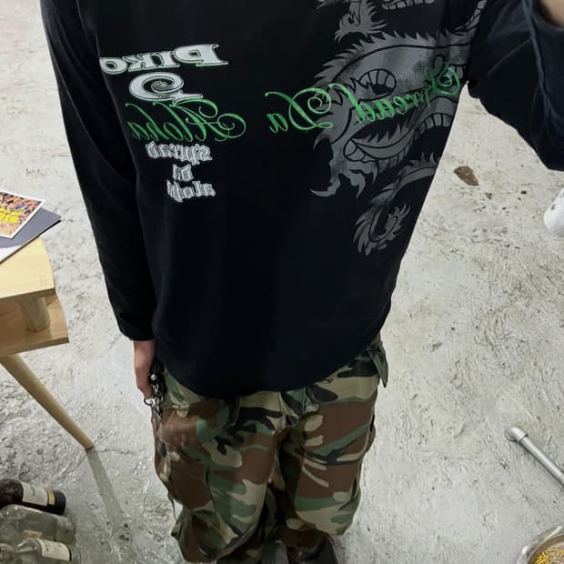 Piko dragon long tee