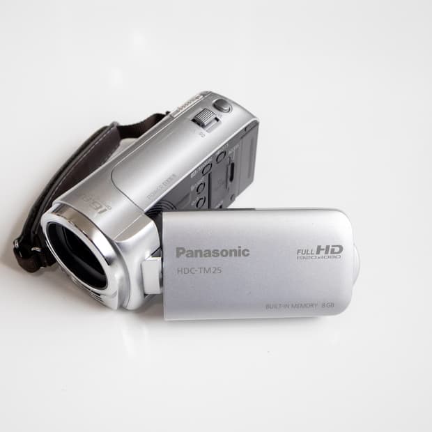 Panasonic HDC-TM25 / 빈티지 디지털 캠코더 