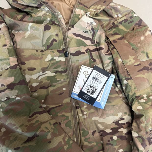 아크테릭스 리프 콜드 wx 후디 lt 2.1 멀티캠 M