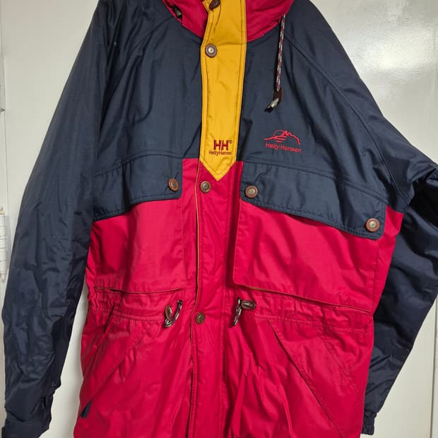 90s 헬리한센 대장 패딩 점퍼