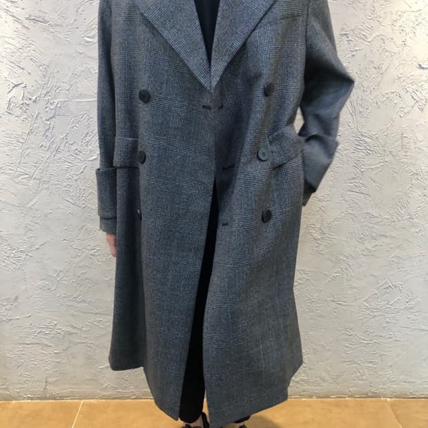 우영미 19fw 메인체크코트