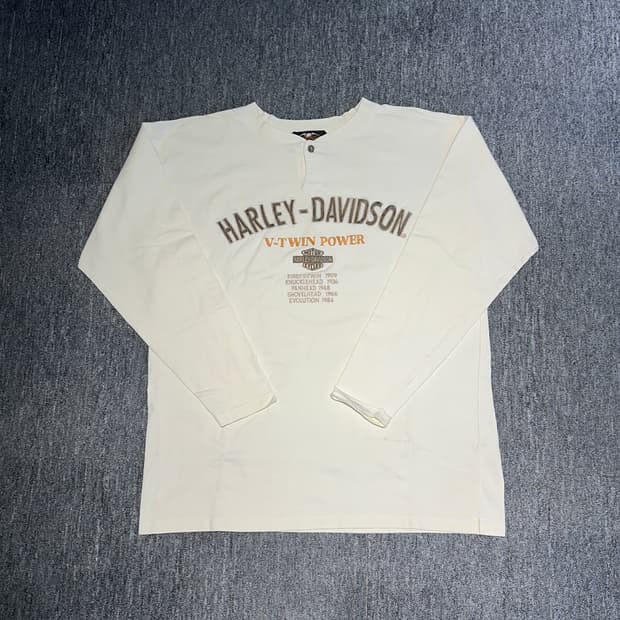 할리 데이비슨 90s 롱슬리브 XL
