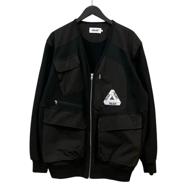 PALACE "Utility Zip Front Panel Sweat" 