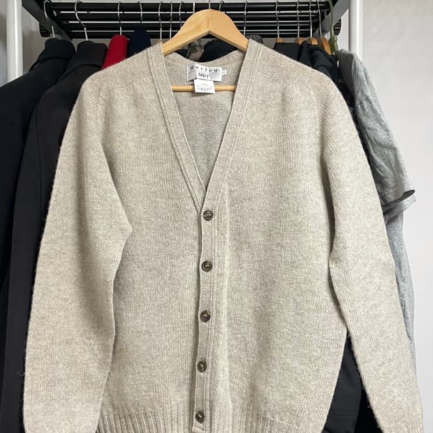 할리오브스코틀랜드 X 시프트지 가디건(L)