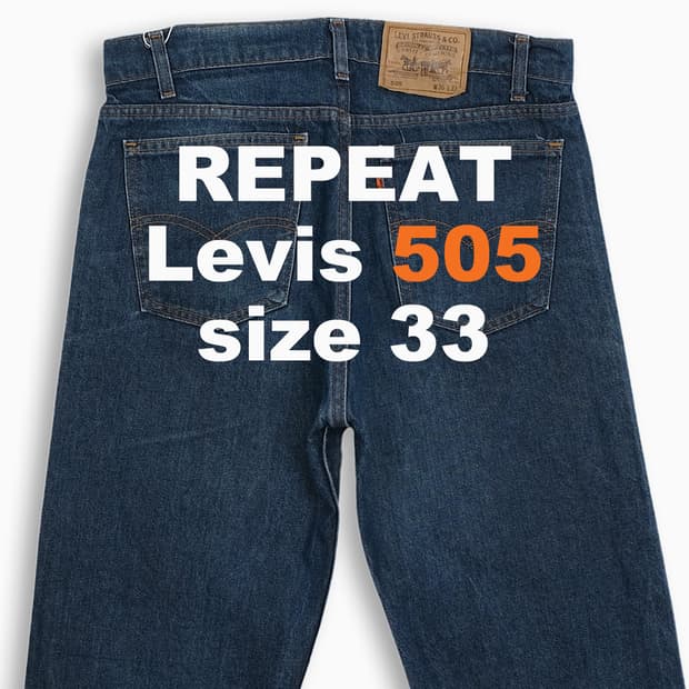 리바이스 505 오렌지탭 80sUSA OR5053675