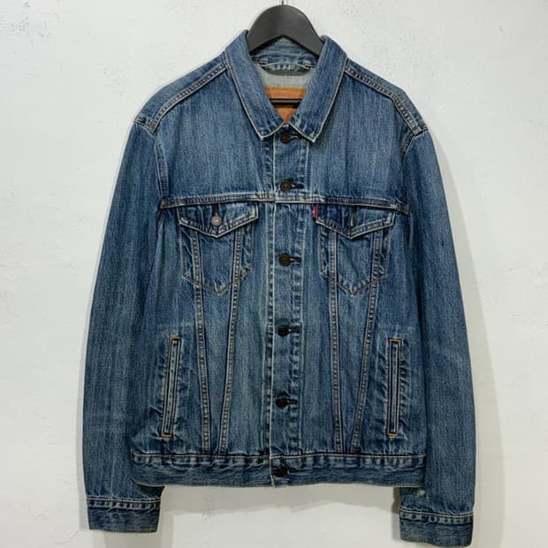 LEVI'S washing Denim Trucker
