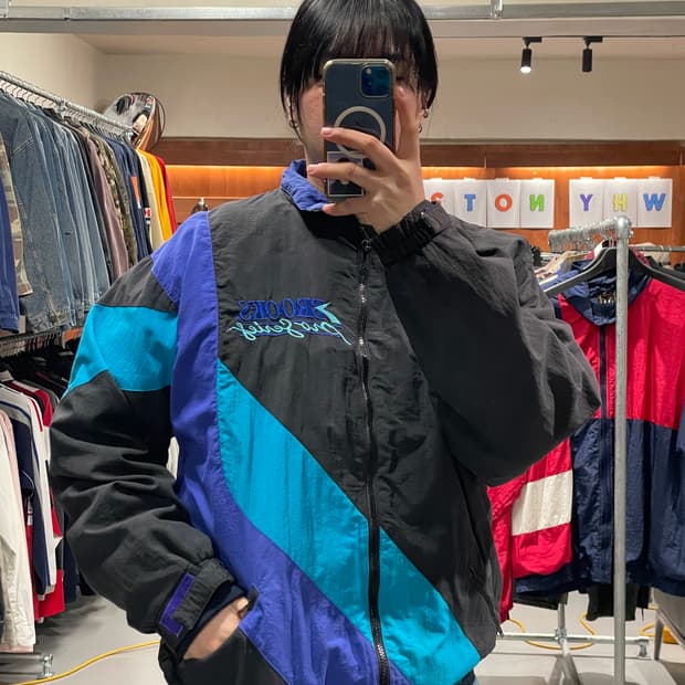 80-90’s 브룩스 올드스쿨 바람막이  