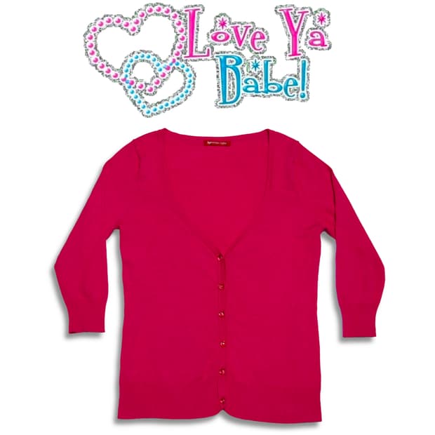 Pinterest Mood Pink cardigan