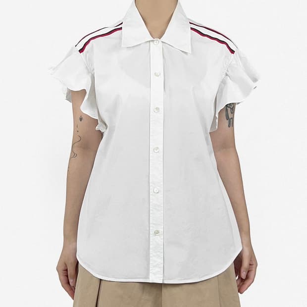Boutique Moschino ruffled shirt