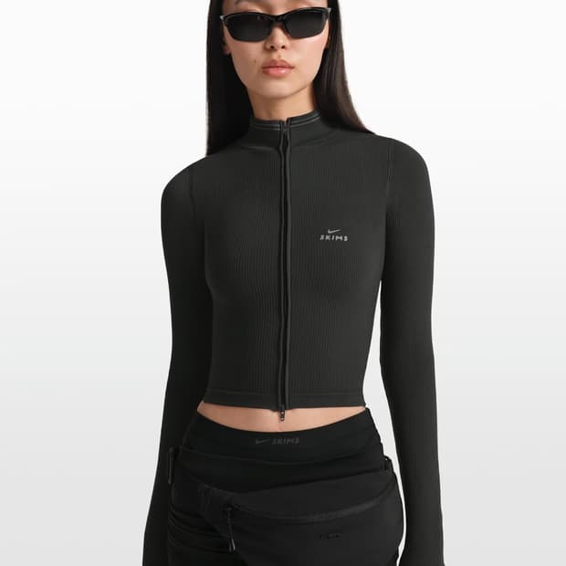 나이키스킴스 크롭 풀집재킷 XS, S