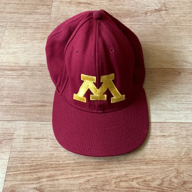 MADE in USA 빈티지 캡 버건디