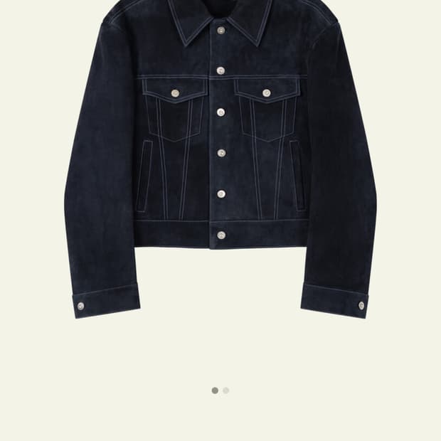 판매)웨이비니스 스웨이드 트러커 네이비 2사이즈