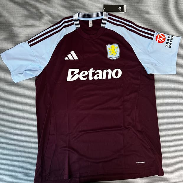 [정품] 24/25 아스톤 빌라 홈 축구 유니폼 처분합니다!!