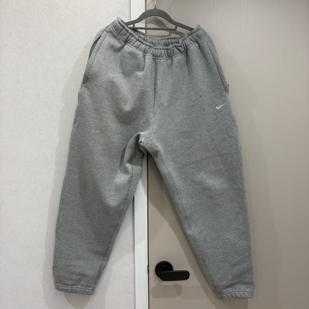 나이키 NRG 솔로 스우시 플리스 팬츠 다크 그레이 헤더 M us