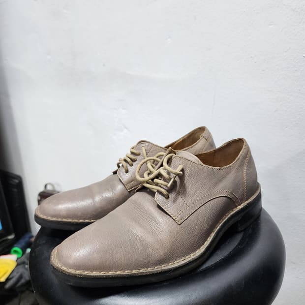 콜한 빈티지 리얼레더 로퍼 