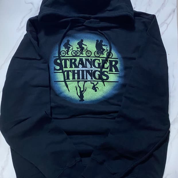 Netflix 굿즈 기묘한 이야기 후드티