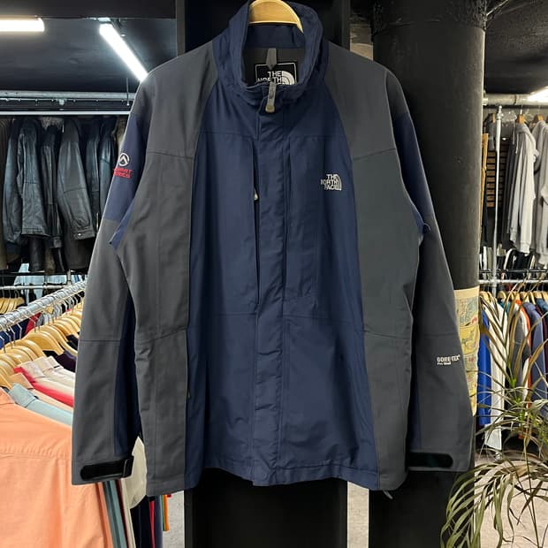 노스페이스 고어텍스 바람막이 블루 XL #csz988