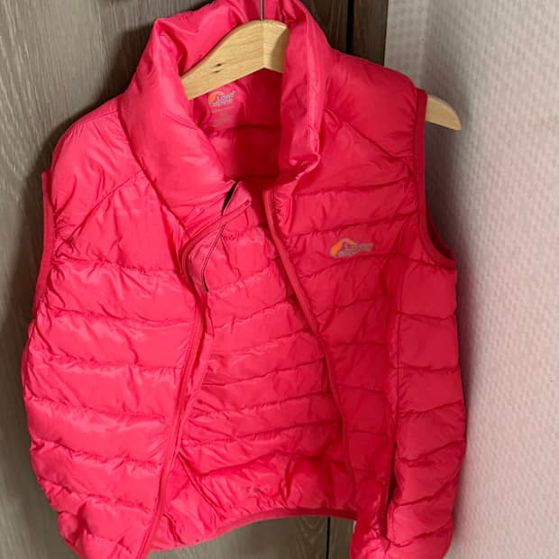 로우 알파인(정품) 오리털 경량 패딩 조끼