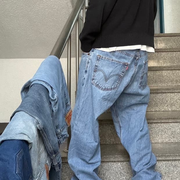 a240) 36 리바이스 569 루즈스트레이트