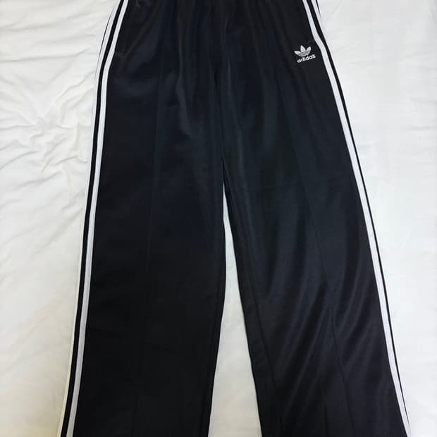 아디다스 파이어버드 배기 트랙팬츠 블랙 s 사이즈
