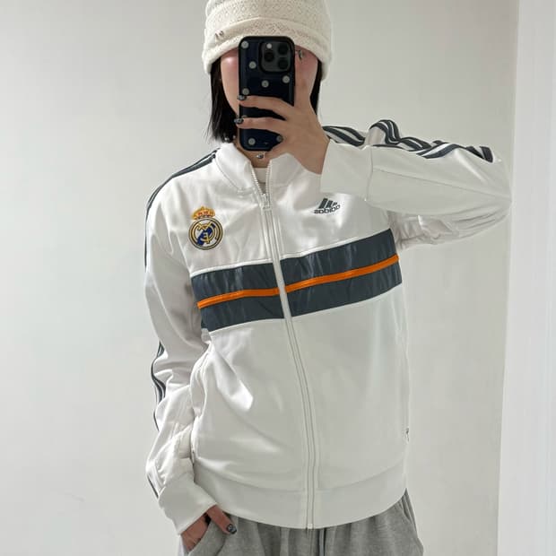아디다스 화이트 레알마드리드 져지