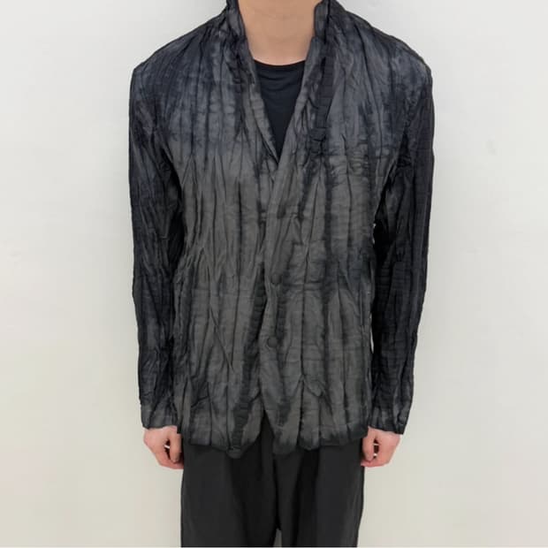 이세이미야케 맨 3B 페이딩 플리츠 자켓