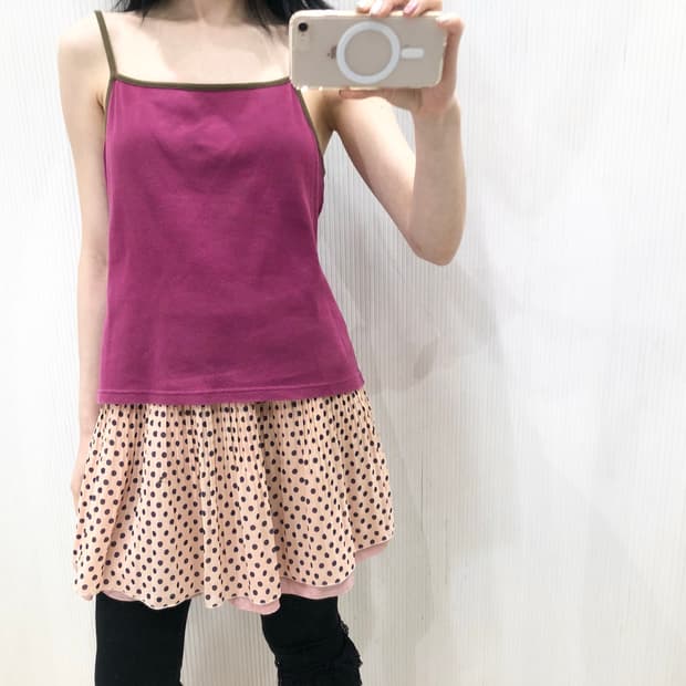 plum summer sleeveless