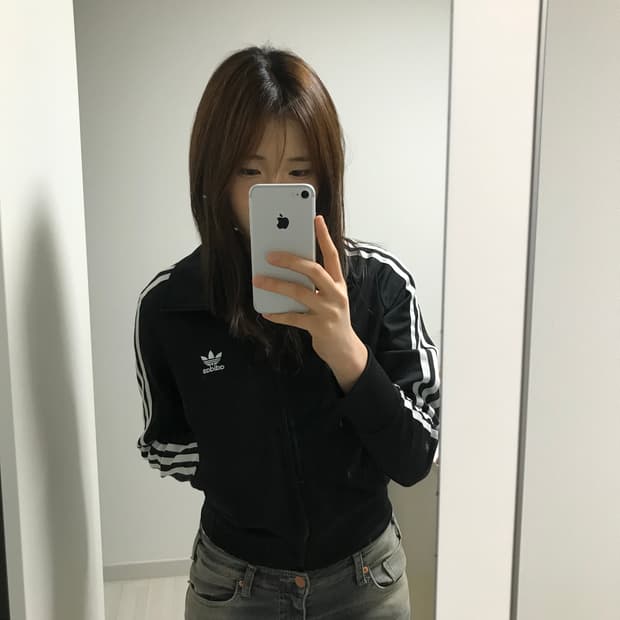 아디다스 크롭 져지