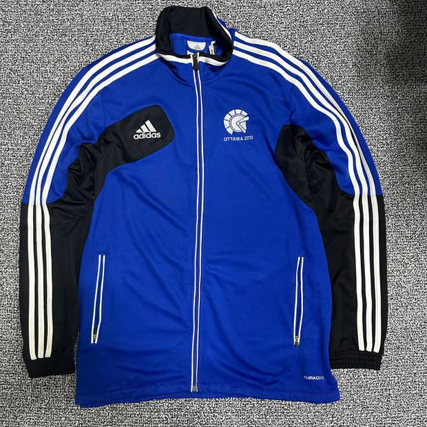 (XL추천) 아디다스 파란색 오타와 트랙탑 져지 Ottawa 2013
