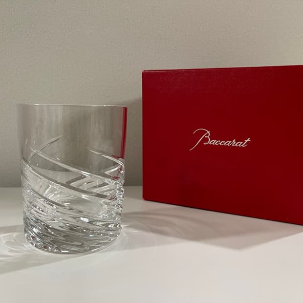 Baccarat 바카랏 x 아릭 레비 한정 스핀 텀블러 글라스 1P 바