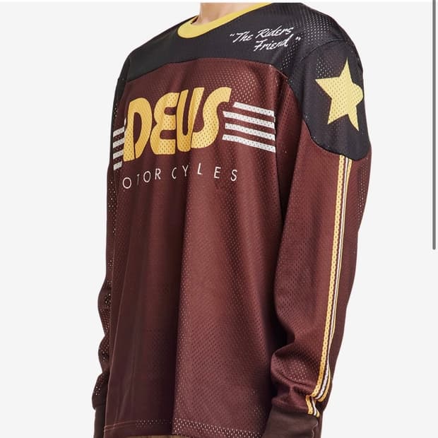 Deus 판타스마 롱슬리브 브라운 xl size