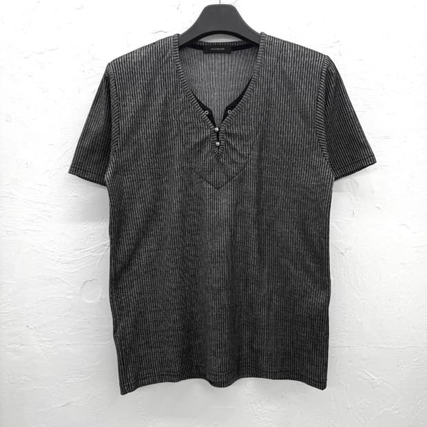 petitreitre 아일렛 헨리넥 티셔츠