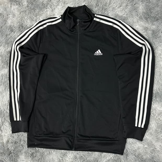 아디다스 삼선 트랙탑 져지 블랙 XL