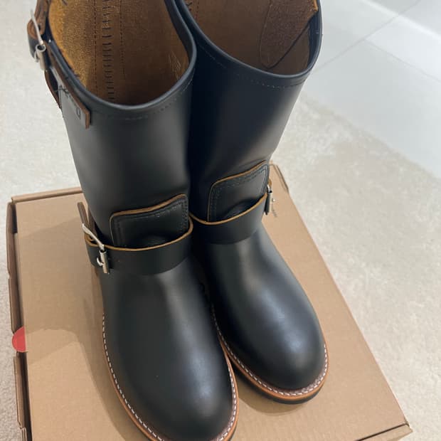 레드윙 2966 엔지니어 부츠 블랙 클론다이크