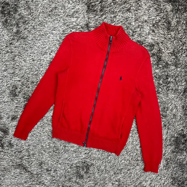 폴로랄프로렌 하프 집업 (S)