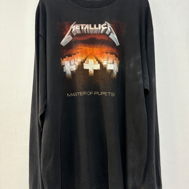 [XL] 90's 메탈리카 Master of Puppets 롱슬리브