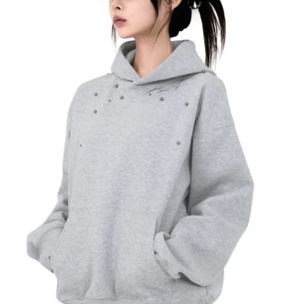 고스트 본 링크 후디 그레이 Free