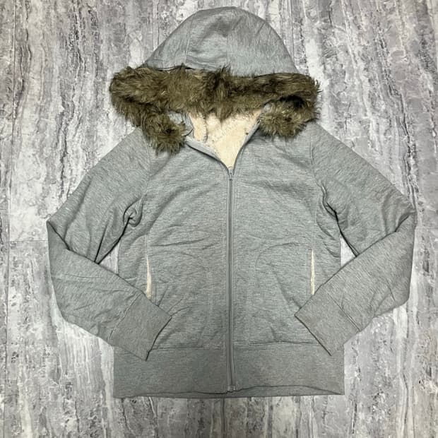 일본빈티지 핀터깔y2k 락펑크긱시크 울프죠 후드집업