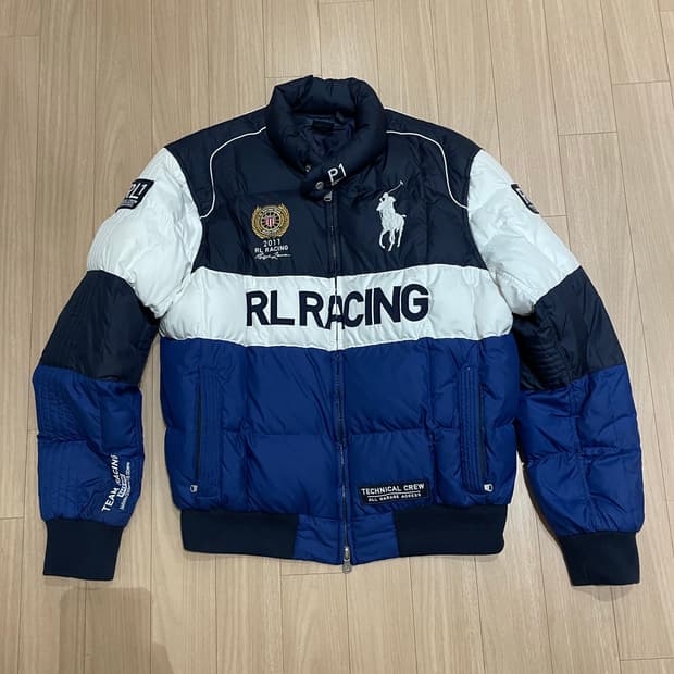 폴로 빅포니 레이싱 패딩