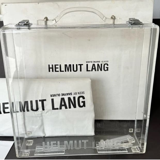 Helmut lang x Shayne Oliver briefcase