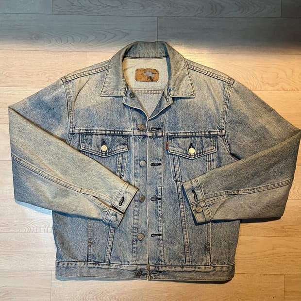 [VINTAGE] 80-90s 리바이스 오렌지탭 70651 트러커 자켓 