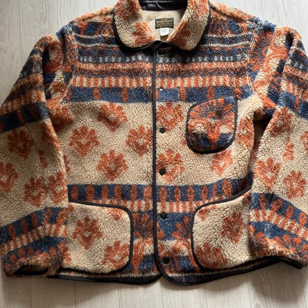 RRL 더블알엘 울블랜드 파일 플리스자켓 XL