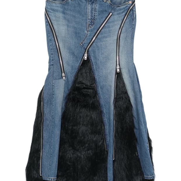 Junya Watanabe Levi's Faux Fur Skirt S