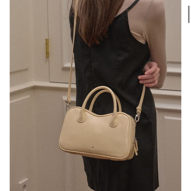 새) 디어니스 패네백 크림버터